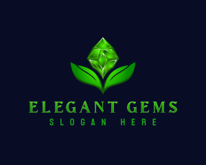 Elegant Flower Plant logo design