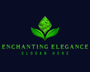 Elegant Flower Plant logo design