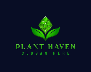 Elegant Flower Plant logo design