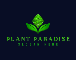 Elegant Flower Plant logo design