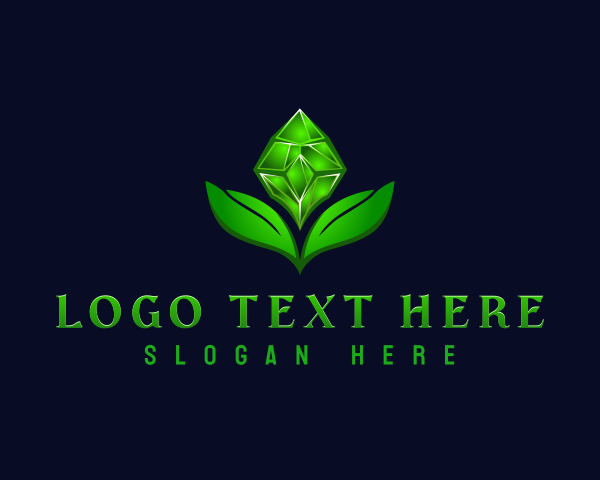 Elegant Flower Plant logo