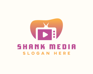 TV Channel Video Media logo design