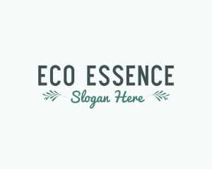 Healthy Eco Leaves logo design