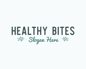 Healthy Eco Leaves logo design