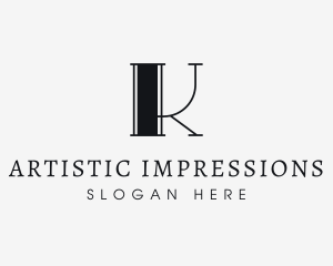 Elegant Lifestyle Letter K logo design