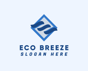 Wind Air Breeze logo design