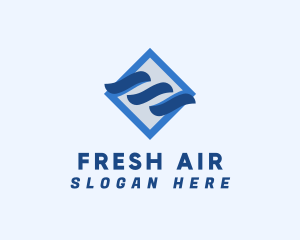 Wind Air Breeze logo design