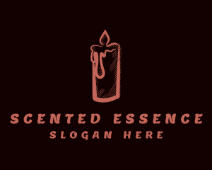 Scented Candle Handicraft logo design