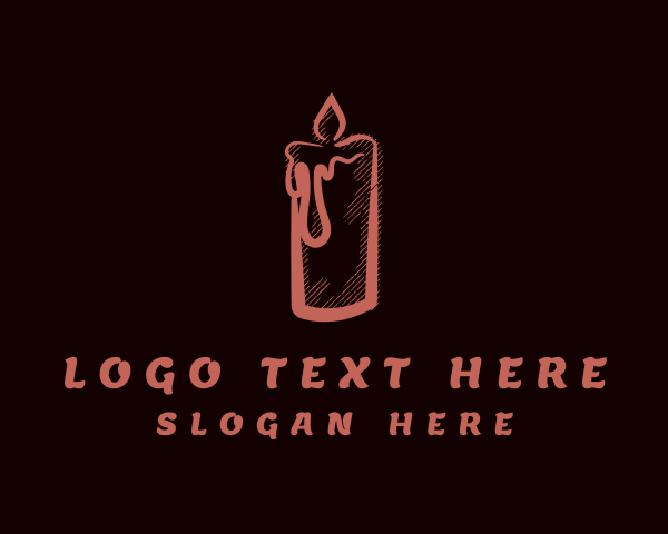 Scented Candle logo example 1