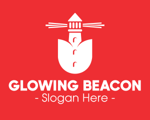 Tulip Lighthouse Beacon logo design