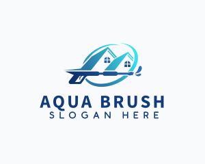 Home Sanitation Pressure Wash logo design