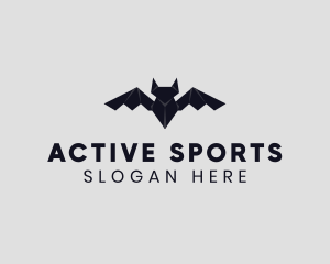 Bat Animal Origami logo