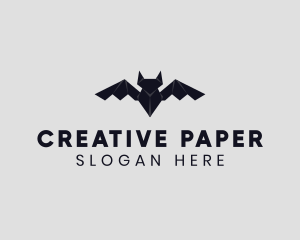 Bat Animal Origami logo
