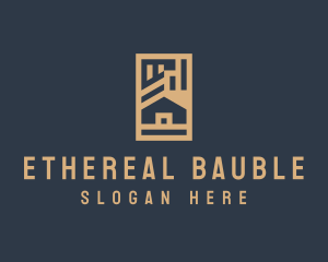 Urban Home Real Estate logo design