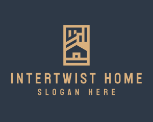 Urban Home Real Estate logo design