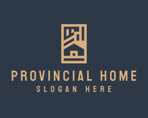 Urban Home Real Estate logo design