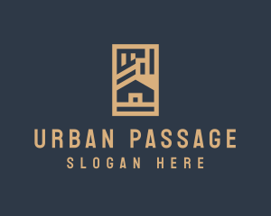 Urban Home Real Estate logo design