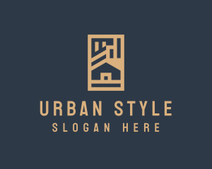 Urban Home Real Estate logo design