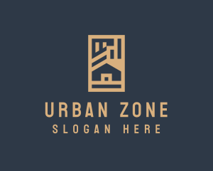 Urban Home Real Estate logo design