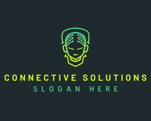 Cyber Tech Communication logo design