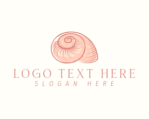 Seashell Snail Shell logo