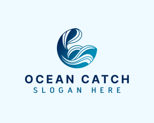 Ocean Wave Resort logo design