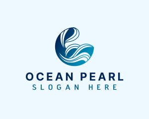 Ocean Wave Resort logo design