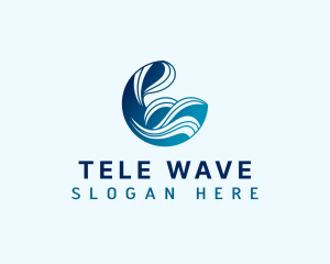 Ocean Wave Resort logo design