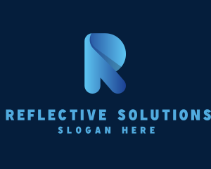 Asset Management Letter R logo design