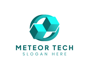 Digital Cube Tech logo design