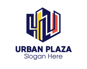 Colorful Urban City  logo design