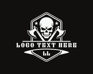 Skull Axe Weapon logo