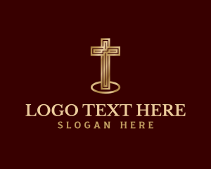 Religion - Cross Christian Religion logo design
