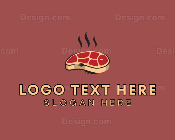 Grilled Steak Restaurant Logo