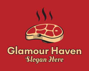 Grilled Steak Restaurant Logo