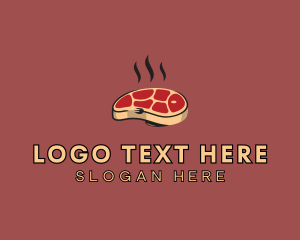 Grilled Steak Restaurant Logo