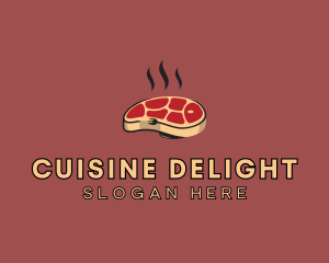 Grilled Steak Restaurant logo design