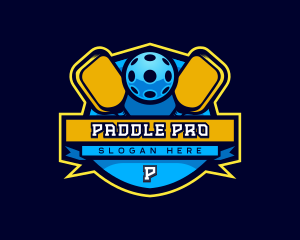 Pickleball Sports Apparel logo design