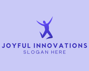 Jumping Person Exercise logo