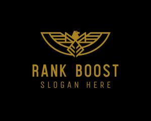 Gold Eagle Sigil logo design