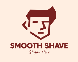 Brown Guy Head logo