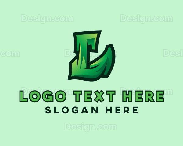 Green Urban Letter L Logo