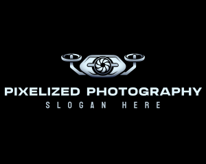 Drone Aerial Photography logo design