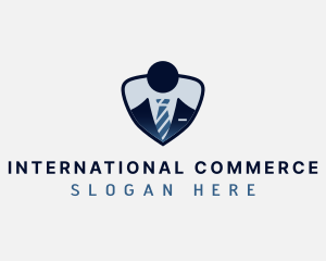 Corporate Suit Person Logo