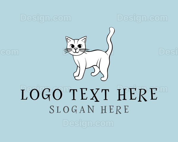 Cat Kitten Pet Logo