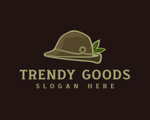 Tyrolean Hat Costume logo design