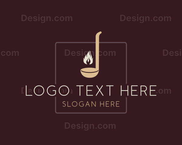 Ladle Cooking Restaurant Logo