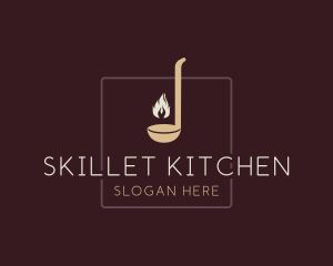 Ladle Cooking Restaurant logo design