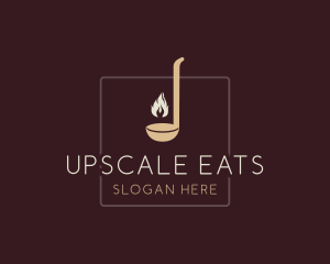 Ladle Cooking Restaurant logo design