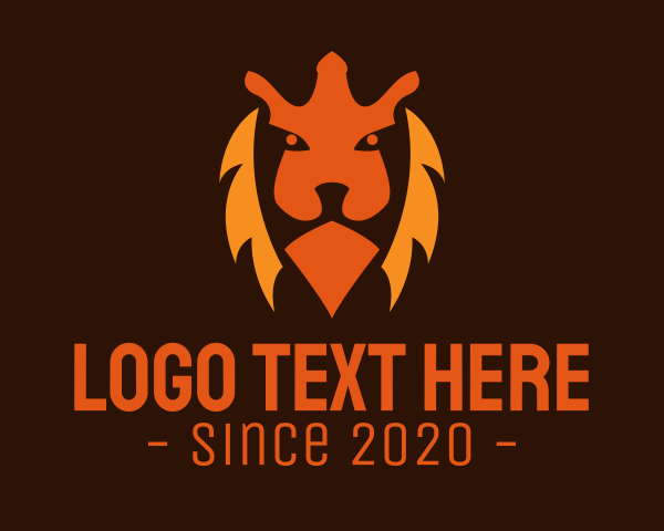 Tiger Head logo example 3